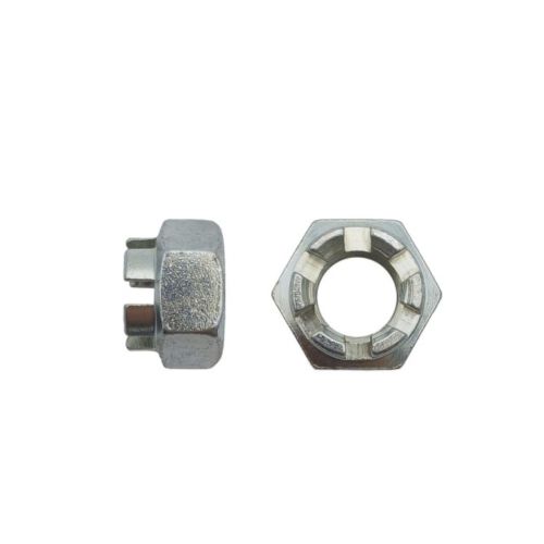 50 Écrous Hexagonaux M14 – Zingué Blanc, Norme DIN 935 – Fixation Sécurisée et Durable - LENNIE