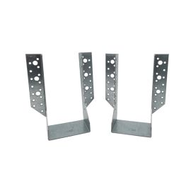 36 Sabots Ailes Extérieures 38 x 141 x 75 x 2.0 mm - Zingué blanc - D-Work