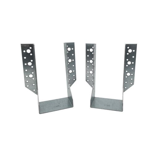 52 Sabots Ailes Extérieures 38 x 111 x 75 x 2.0 mm - Zingué blanc - D-Work