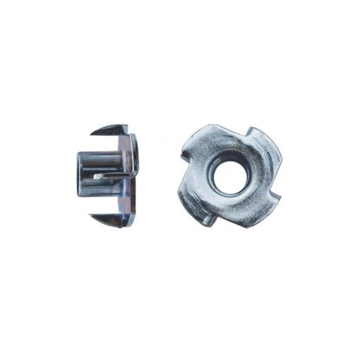 Lot de 200 Écrous à Griffes M5 - Zingué - Fixation Sécurisée et Durable - D-Work