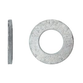100 Rondelles Plates Moyennes D16 – Galva, Norme NFE 25513 – Fixation Sécurisée et Durable - LENNIE