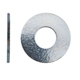 200 Rondelles Plates Carrossier M10.5 x 30 x 1.5 mm - Zingué blanc - D-Work