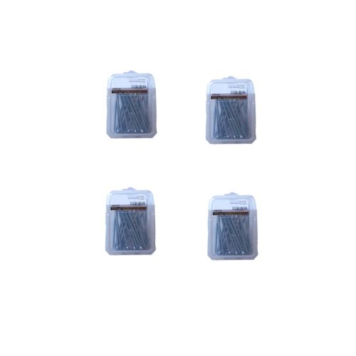 4 x 20 Vis Agglo Tête Fraisée 6x100 mm – Zingué Blanc – Fixation Sécurisée et Durable - LENNIE