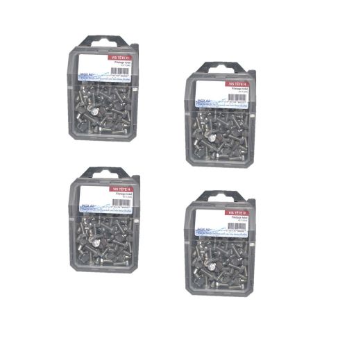 4 x 5 Vis à Tête Fraisée 16x70 mm – Inox A2, Norme DIN 933 – Résistance et Durabilité - LENNIE