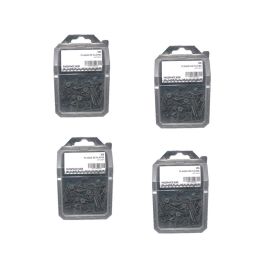 4 Coques de 100 Vis Plaque de Plâtre 25 mm – Phosphaté Noir – Fixation Sécurisée et Durable - LENNIE