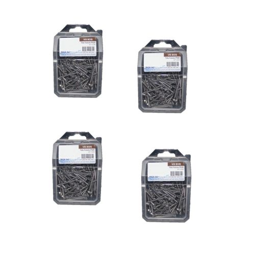 4 x 100 Vis Agglo Tête Fraisée Pozi 4x35 – Inox A2 – Résistantes et Durables - LENNIE