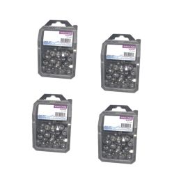 4 Coques de 100 Ecrous Borgnes M5 mm - DIN 1587 - Inox A2 - D-Work