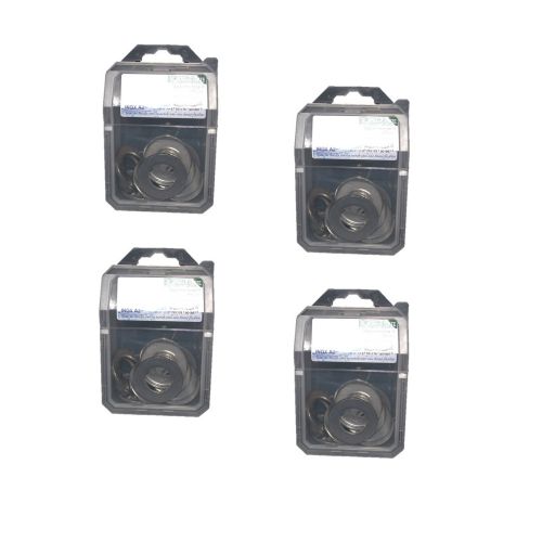 4 x 50 Rondelles Plates Ø6 mm – Inox A2, Norme NFE 25514 – Résistance et Durabilité - LENNIE
