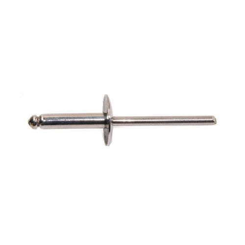 500 Rivets Aveugles Inox A2 3.2x8 mm - Résistants et Durables - - D-Work