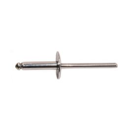 250 Rivets Aveugles Inox A2 4.8x20 mm - Résistants et Durables - - D-Work
