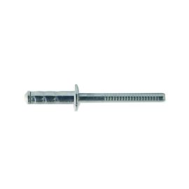 500 Rivets Aveugles Multiserrage Tête Ronde GOMULTI TRS 4 x 10 mm - Inox A2 - D-Work