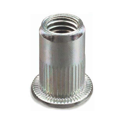 100 Ecrous à Sertir Crantés Tête Ronde GOFIX M12 x 23 mm - Aluminium - D-Work