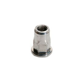 250 Ecrous à Sertir Semi Hexagonaux Tête Plate GOFIX M6 x 15.5 mm - Inox - D-Work