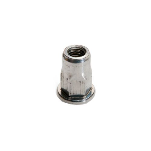 250 Écrous à Sertir Semi-Hexagonaux M6 15.5 mm - Inox TP GOFIX - Fixation Robuste et Durable - D-Work