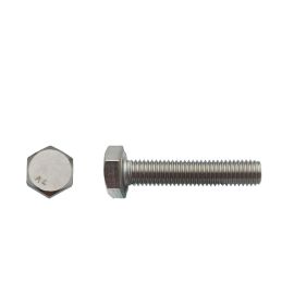 50 Vis Métaux Tête Hexagonale F/Total 8 x 160 mm - DIN 933 - Inox A4 - D-Work