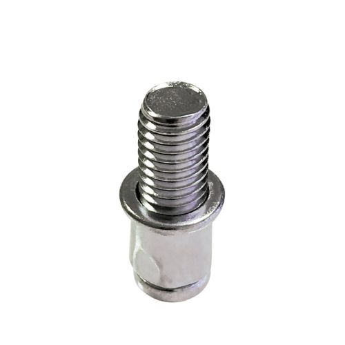 200 Goujons à Sertir Tête Plate GOBOLT M6 x 13.5 mm - Acier - D-Work