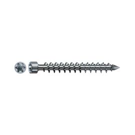 200 Vis Bois Tête Cylindrique Torx T-STAR + pointe 4CUT F/Total 4 x 40 mm - Inox A2 - D-Work