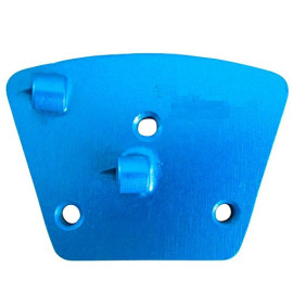 Segmento di levigatura diamantato PCD con 3 fori, attacco M6, rotazione a destra - colla, mastice, bitume, epossidico, vernice -