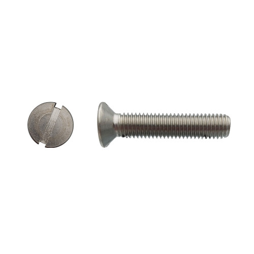 200 Vis Métaux Tête Fraisée 3.5x10 mm - Inox A2, Norme DIN 963 - Résistantes et Durables - D-Work
