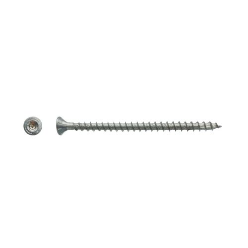 100 Vis Bois UV30-80 TF Torx T30 Fil Total 6x140 mm - Zingage Anticorrosion - Fixation Robuste et Durable - D-Work