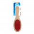 Double-sided grooming brush for animals L. 23 cm in wood - GS03 - Happet