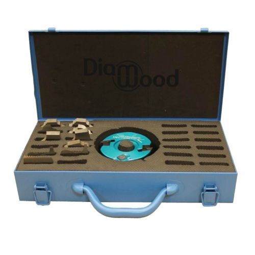 Coffret P.O. à Profiler D.100 Al.30 HT.50 – 6 Jeux de Fers Profilés – Outil Précis pour Menuiserie - LEMAN