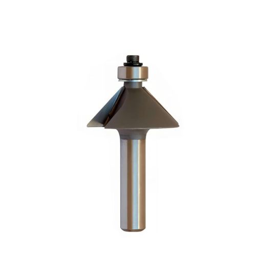 Mèche Affleureuse à Chanfreiner 10-45° HM D.30 LT 53 - Précision et Finition Parfaite - LEMAN