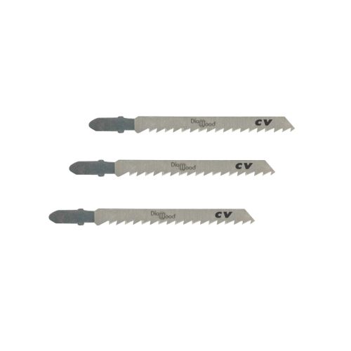 Lame de Scie Sauteuse Universelle 75mm - Coupe Fine, Pas 4mm - Idéale pour Bois et PVC - LEMAN