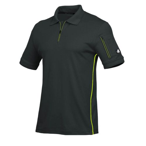 Polo de Travail Gault - Taille 3XL - Anthracite - Résistant et Confortable - NINE WORTHS