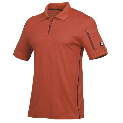 Polo de Travail 4XL – Terracotta – Confort et Résistance – NINE WORTHS - NINE WORTHS