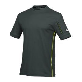 T-Shirt de Travail Albon - Taille M - Anthracite - Résistant et Confortable - NINE WORTHS