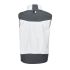 Gilet de Travail Sans Manches Fabio – Taille XXL – Blanc et Gris – Confort et Praticité - NINE WORTHS