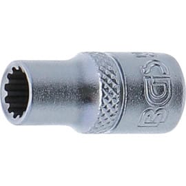 Douille pour Clé Gear Lock 6,3 mm (1/4) - 6 mm - Précision et Fiabilité, Acier, Pro - D-Work