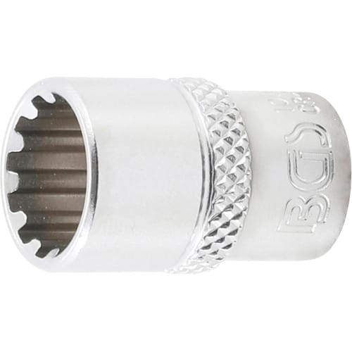 Douille pour Clé Gear Lock 6,3 mm (1/4 ) - 11 mm - Acier Résistant - Précision et Durabilité - BGS