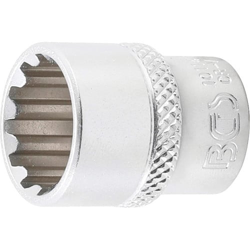 Douille pour Clé Gear Lock 6,3 mm (1/4 ) - 14 mm - Acier Résistant - Précision et Fiabilité - BGS