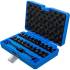 Jeu de Douilles de Vidange 21 pcs 10 mm (3/8) - Acier Résistant - Précision et Durabilité, Pro - D-Work