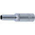 Douille pour Clé Gear Lock Longue 6,3 mm (1/4) - 5 mm - Précision et Durabilité, Acier, Zones Difficiles - D-Work
