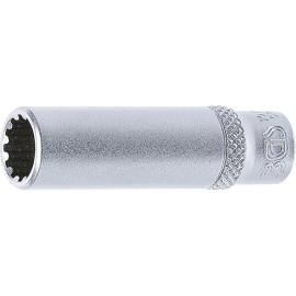 Douille pour Clé Gear Lock Longue 6,3 mm (1/4\) - 9 mm - Précision et Durabilité, Acier, Zones Difficiles - D-Work