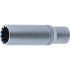 Douille pour Clé Gear Lock Longue 6,3 mm (1/4) - 10 mm - Précision et Durabilité, Acier, Zones Difficiles - D-Work