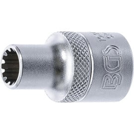 Douille pour Clé Gear Lock 12,5 mm (1/2) - 9 mm - Acier Résistant - Prise Sûre et Durable, Cliquet 1/2 - D-Work