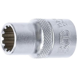 Douille pour Clé Gear Lock 12,5 mm (1/2 ) - 12 mm - Acier Résistant - Précision et Durabilité - BGS