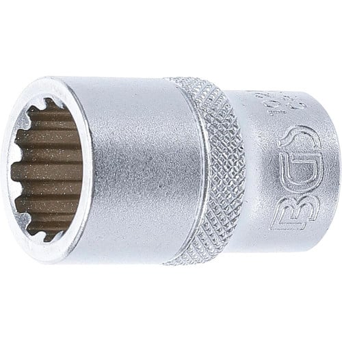 Douille pour Clé Gear Lock 12,5 mm (1/2) - 15 mm - Acier Résistant - Précision et Durabilité - D-Work