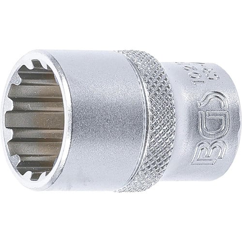 Douille pour Clé Gear Lock 12,5 mm (1/2) - 18 mm - Acier Résistant - Usage Professionnel, Cliquet 1/2 - D-Work