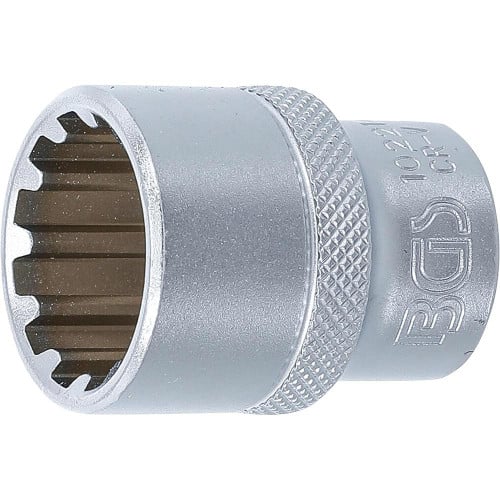 Douille pour Clé Gear Lock 12,5 mm (1/2 ) - 21 mm - Acier Résistant - Usage Professionnel - BGS