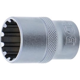Douille pour Clé Gear Lock 12,5 mm (1/2 ) - 19 mm - Acier Résistant - Prise Sûre et Durable - BGS