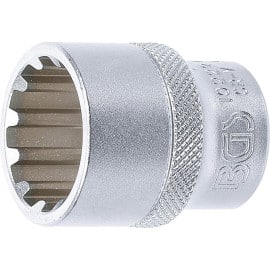 Douille pour Clé Gear Lock 12,5 mm (1/2) - 22 mm - Acier Résistant - Prise Sûre et Durable, Pro - D-Work