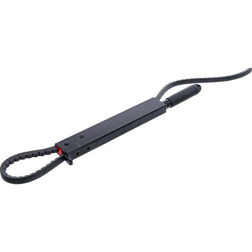 Clé Sangle pour Démontage de Poulies de Courroie - 52x13x3 cm - Acier Résistant - Démontage Facile et Sécurisé - BGS