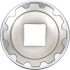 Douille pour Clé Gear Lock 12,5 mm (1/2) - 32 mm - Acier Résistant - Prise Sécurisée et Durable - D-Work