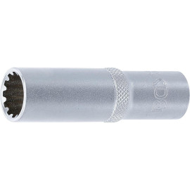 Douille pour Clé Gear Lock Longue 12,5 mm (1/2 ) - 15 mm - Précision et Durabilité - BGS