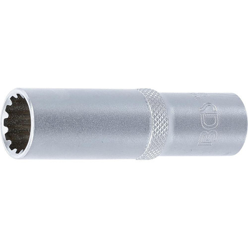 Douille pour Clé Gear Lock Longue 12,5 mm (1/2 ) - 15 mm - Précision et Durabilité - BGS